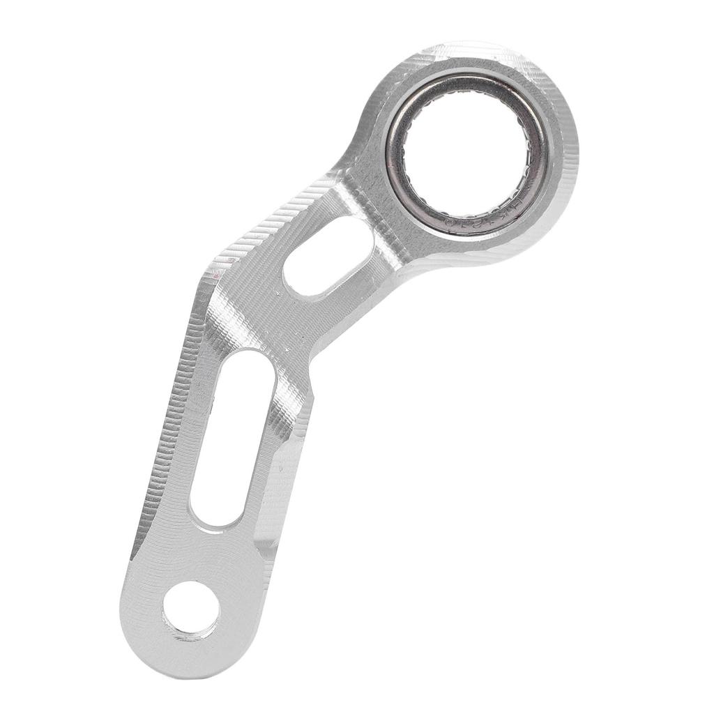 Stabilizator dźwigni zmiany biegów motocykla Stop aluminium Wsparcie zmiany biegów MT09 900 FZ09 FJ09 XSR900 Niken (Srebro)