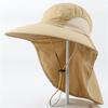 Men's and Women's Outdoor Sunscreen Caps, Neck Protectors, Devil Hats, Sunscreen Sunshade, Mosquito-proof and UV-proof Bucket Hats, Shawls, Outdoor Ha