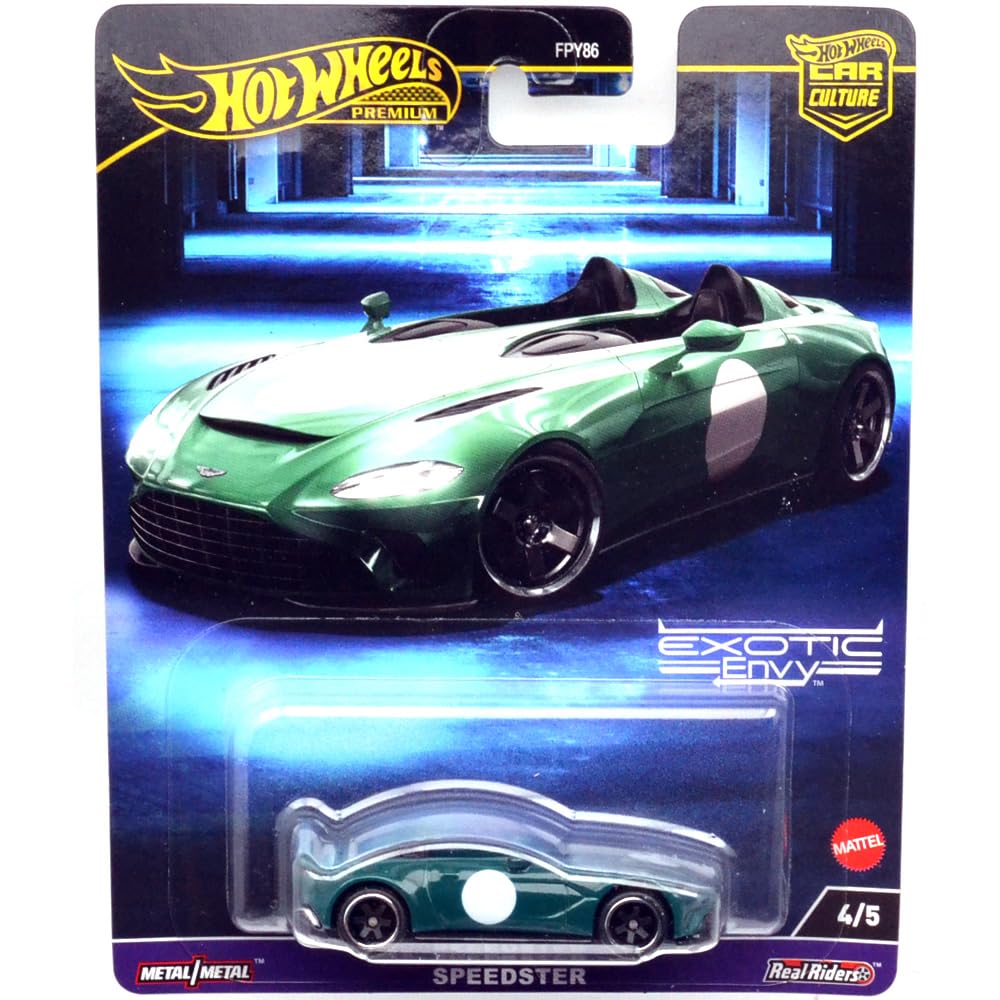 164 Scale “Car Culture G Case” “Exotic Envy – Aston Martin V12 Speedster” синий