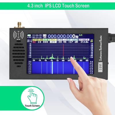 Receptor radio cu undă scurtă HAM 4,3 inch 100KHz până la 149MHz FM MW SSB CW Receptor radio DSP SDR Instrumente pentru receptor radio DSP SDR