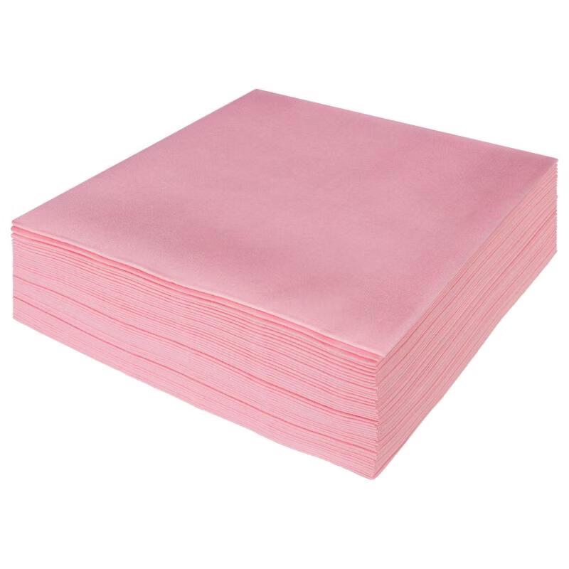 Xihe Pink Disposable Guest Napkins, 50 Count