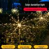 Solar Dandelion Firework Lights - Outdoor Waterproof Garden Landscape Decor for Courtyard and Lawn