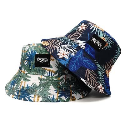Omkeerbare Print Vissershoed Lente/Zomer Unisex Mode Outdoor Bucket Bat Decoratie Zonnescherm Pet Voor Mannen Vrouwen