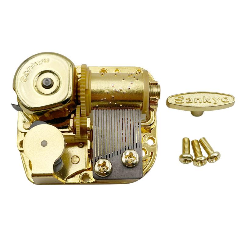Sankyo Musical Movement for DIY Music Boxes Musical Instruments Accessories (200 Tunes Option) (always With Me) Wind up