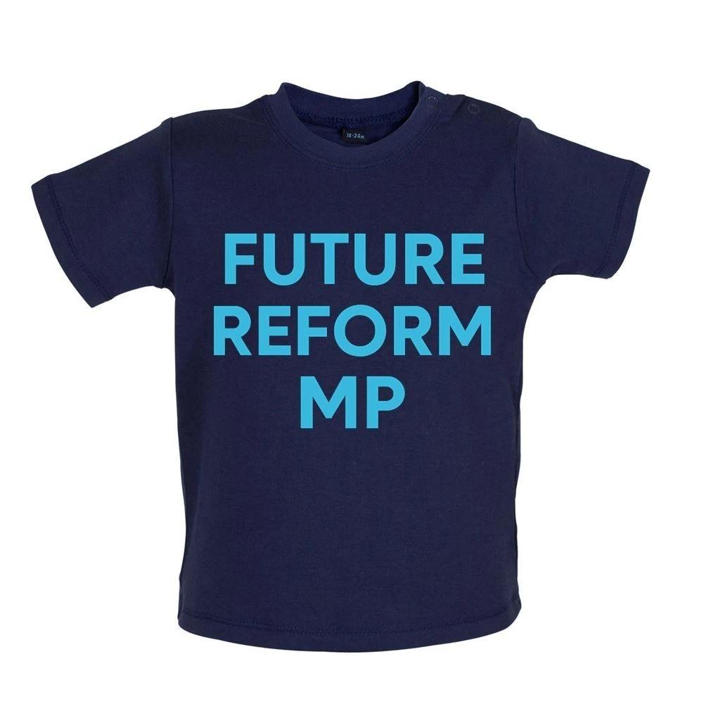 Future Reform Mp - Bambino T-Shirt / Body - Nigel Prime Ministro Farage Brexit 110