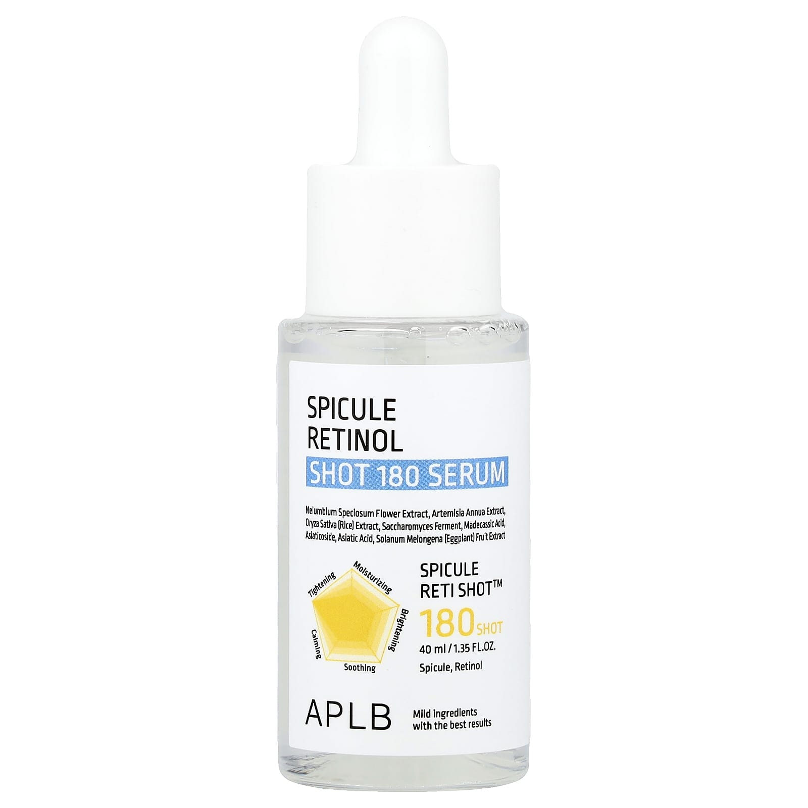 

APLB, Spicule Retinol Shot 180 Serum, 40ml (1.35 fl oz)