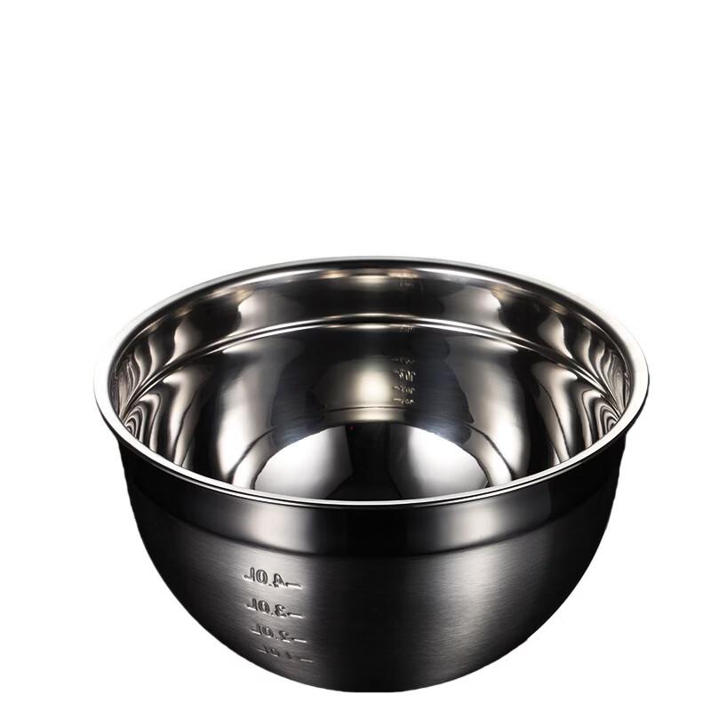 Qianxing 304 Stainless Steel Mixing Bowls with Scale (Set of 5)