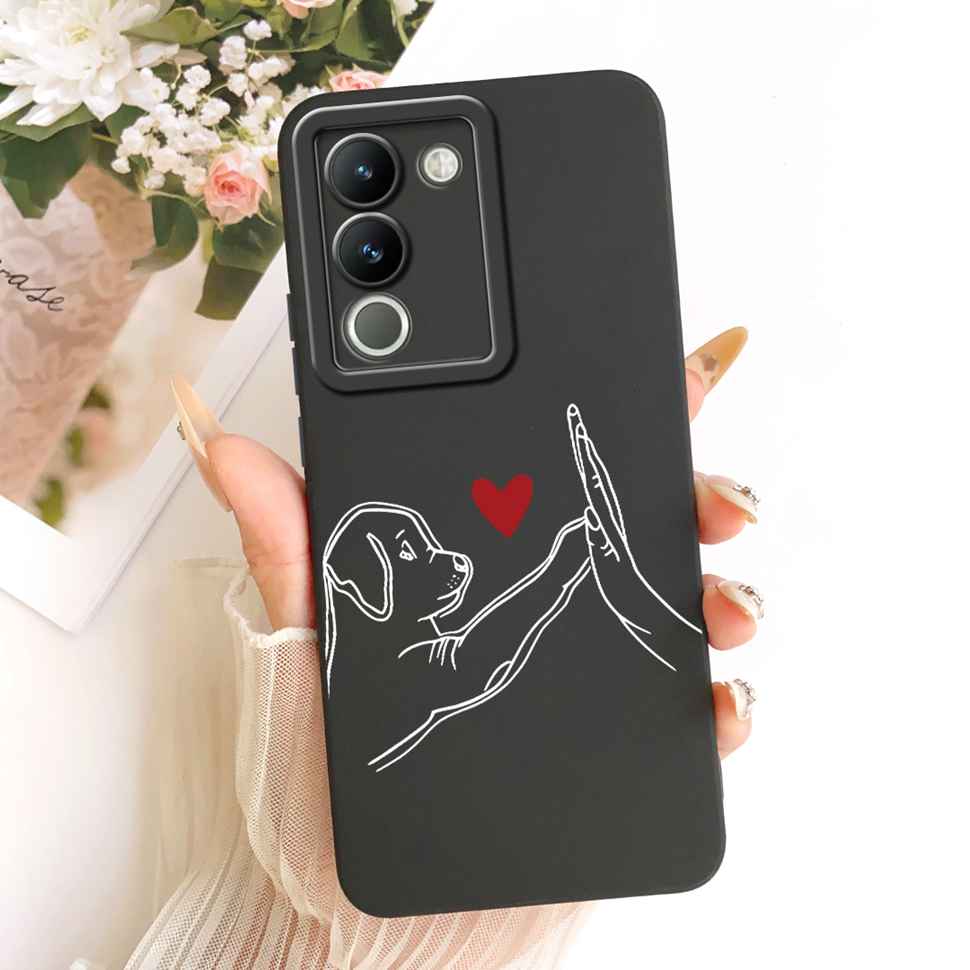 Für vivo Y200 5G Hülle Beliebtes Süßes Design Silikon Rückseite Für Vivo y200 Y 200 5G Handy Schutzhüllen Stoßfänger