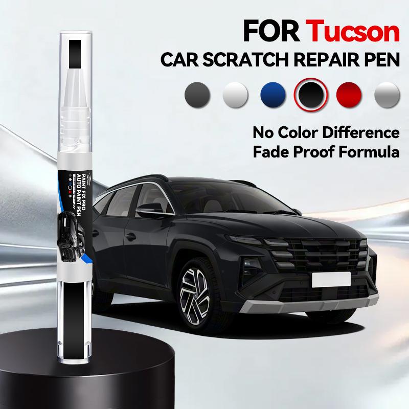 

For Hyundai Tucson 2004-2025 JM LM TL NX4 Paint Repair Pen Touch Up Scratch Remover DIY Auto Accessories Black White Blue Gray чорний