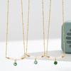 French Niche Gold-Plated Freshwater Pearl Necklace - Beaded Chain, Gentle, Girly Jewelry, Versatile 18K.