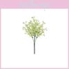 Plastic Grass Bundle With Silk Flowers For Home Decor And Wall Arrangements