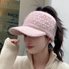 Fleece Thickened Empty Top Wool Cap Topless Cap Women's Autumn and Winter Warm Leisure Sports Hat