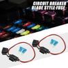 A ABSOPRO Fuse Holder 15A Standard Style Fuse 12AWG Fuse Holder Waterproof 12