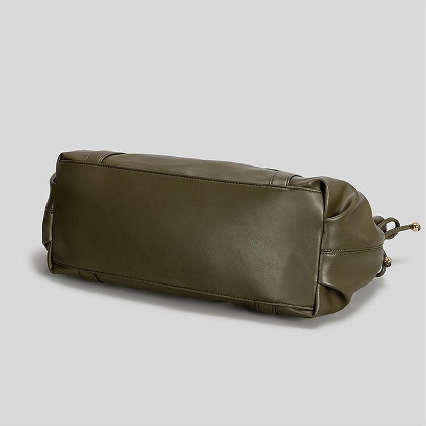 Beliebte Luxus-Kordelzug-Tragetasche für Damen Plissiertes Design Achselhöhle Handheld Umhängetasche Tägliche Lässige Handtasche