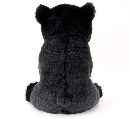 Carolata Asiatic Black Bear Plush Toy (Soft and Realistic) Bear Stuffed Animal (Doll Mascot) Birthday Gift (Twice Tested) Animal Toy/Christmas Gift