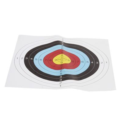 10Pcs/Set 60x60cm Full Ring Arrow Bow Shooting Practice Archery Target Paper