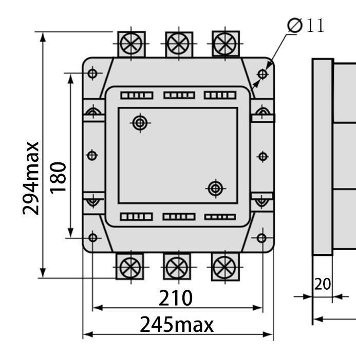 DELIXI First-Level Authorized CJ20-630 AC Contactor