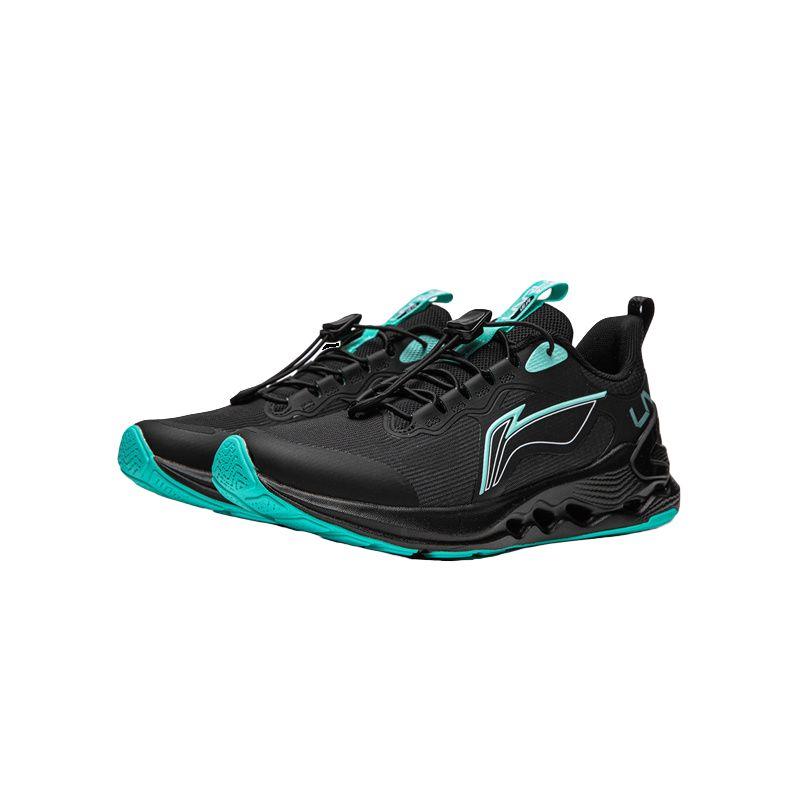 Li Ning Kids Running Comfortable Sports Training Bounce Shock Absorption Breathable Running Shoes Kids Running Shoes YKFU056-5