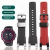 For Casio G-SHOCK MTG-B2000 Sports Rubber WatchBand Metal Ring Mtg B2000 Resin Silicone Strap Men Watch Replacement Accessories