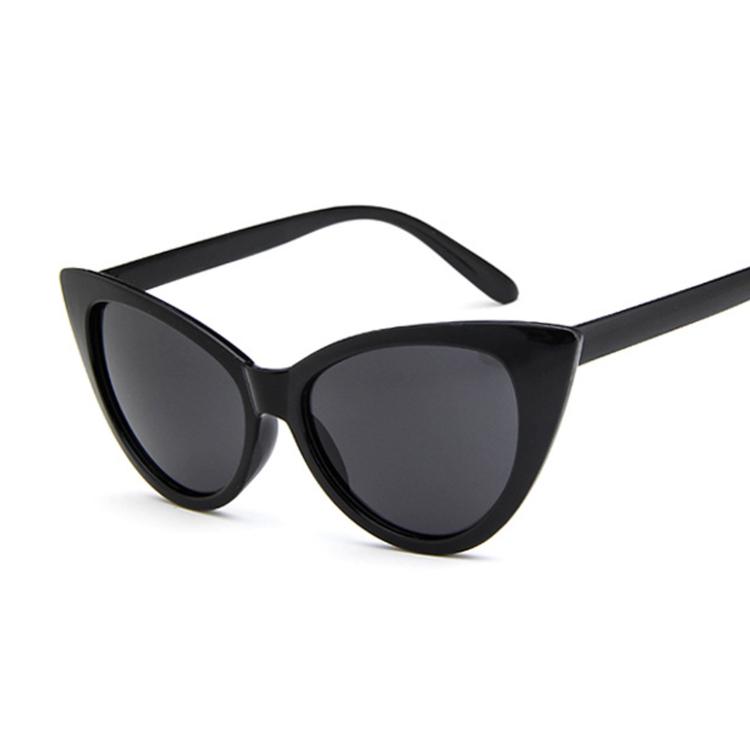 Vintage Cat Eye Sunglasses for Women Retro Designer Fashion Shades Black Cool Sexy Ladies Sunglasses Oculos De Sol