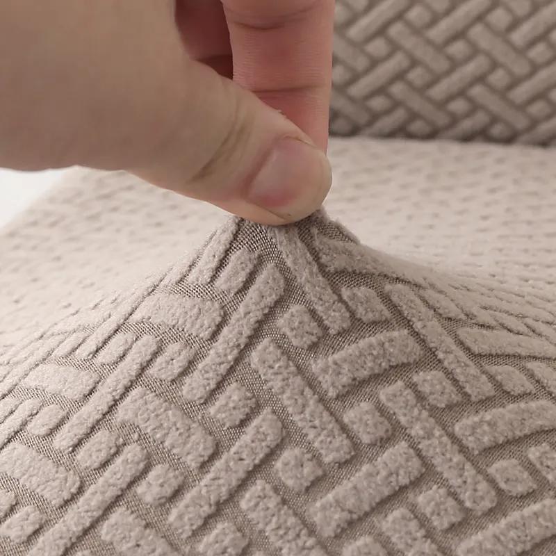 Polar Fleece Chair Cover Stretch Universal Size Cheap Chair Seat Covers With Back For Wedding Dining Room Chairs For Kitchen 1PC