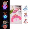 Exquisite Christmas Luminous Pendant With Santa Claus Snowman Bear And Elk Eye Lantern Snowman Led Night Light