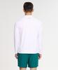 Leijibi [Set] Multi-Cooling Essential Loose Fit Zip-Up Rash Guard + Shorts Set M White
