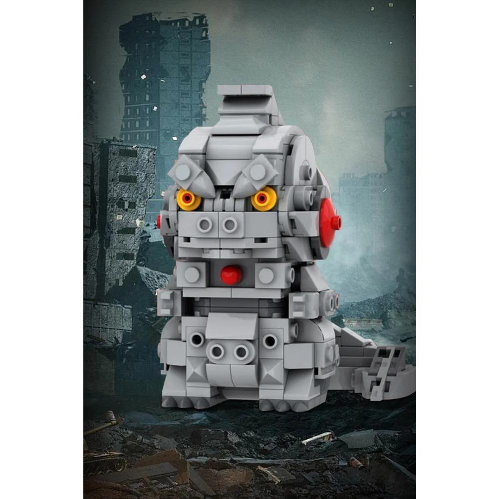 Mecha Dinosaur Model Building Blocks Minus One Movie Horror Monster Tyrannosaurus Brick Toy Gift