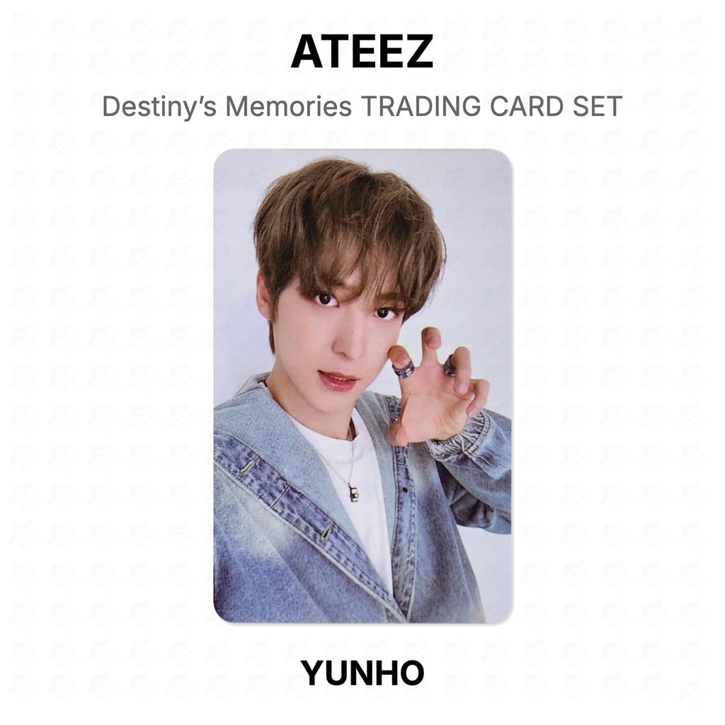 ATEEZ Destiny’s Memories TRADING CARD SET Official Photocard