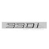 Car 3D ABS Trunk Letters Logo Badge Emblem Decal Sticker For BMW 3 Series 320i 325i 328i 330i 335i E46 E90 E91 F30 F31 F34 G20