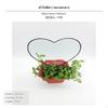HeartShaped Metal Climbing structure Trellis, Iron Frame for Potted Monstera & Dioscorea,