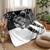 Wayne Gretzky Theme Blanket Soft Flannel Blanket Plush Throw Blanket Cozy Sofa Bed Blanket for Home Decor