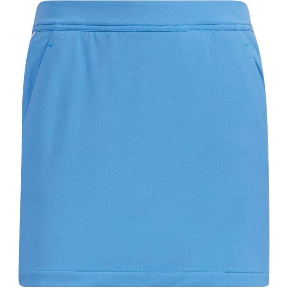 Adidas Striped Elastic Waist Straight Skirt Women skirts Blue HA0193 XS