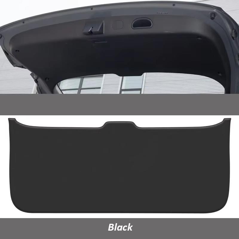 Car Rear Trunk Tailgate Mat For Hyundai Custo Custin 2021-2024 Anti-Dirty Protective PU Leather Decoration Pad Waterproof Mat