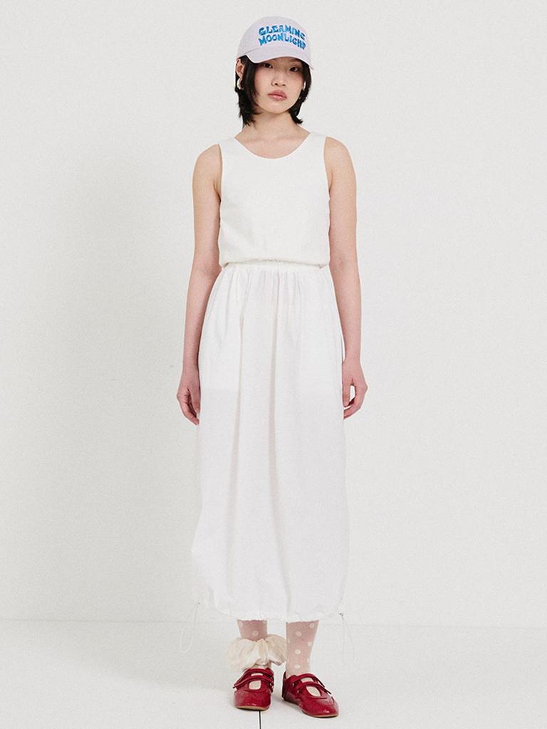 Sway Glow 2Way Dress_White