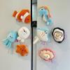 Marine Series Plush Magnet Toys With Magnetic Backing For Kitchen Decor