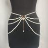 Waist Chain, Thickness Varies, Pearls Meet, Multiple Layers of Tassels, Side Chains, Waist Chains, Waist Accessories, Holiday Party Accessories