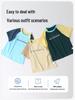 Ice Silk Boys' Quick-Dry Summer T-Shirt - Cooling, UV50+ Sun Protection, Short Sleeve for Kids, Sport & Outdoor Wear