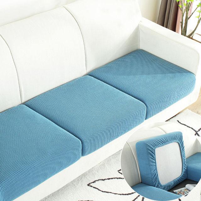Thickened Plush-touch Sofa Cushion Cover Elastic All -Inclusive Living Room Sofa Cover Removable And Machine Washable Furniture Protective