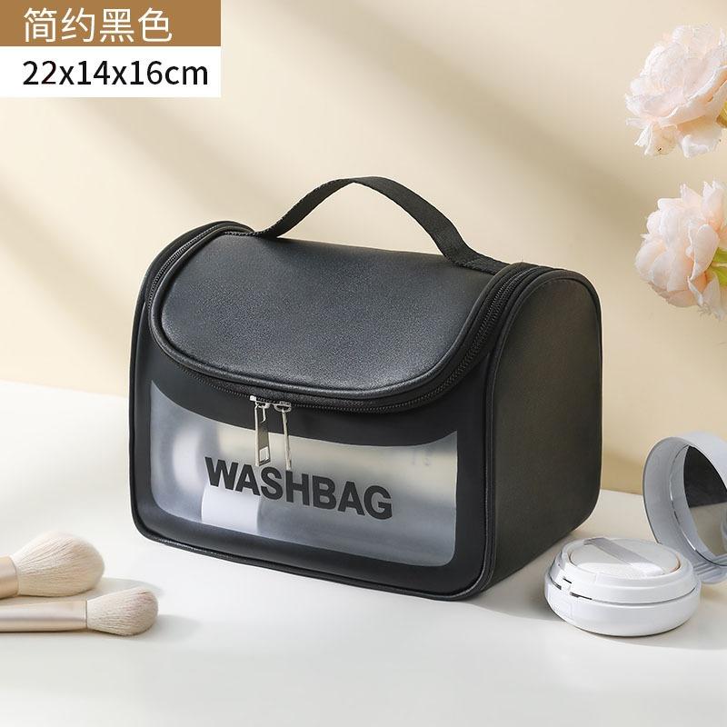 Portable Large Capacity Travel Handheld Waterproof Makeup Bag Cosmetic Organizer