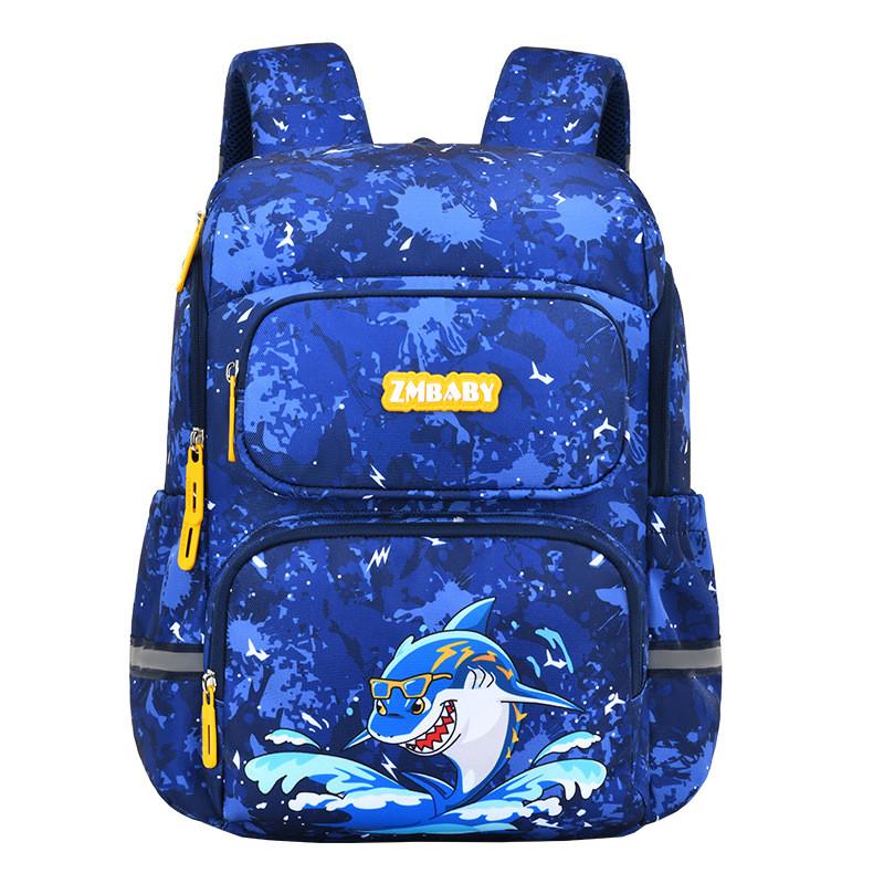 Teenage Girl Boy Schoolbag Cartoon Polyester Durable Kids Backpack For Education