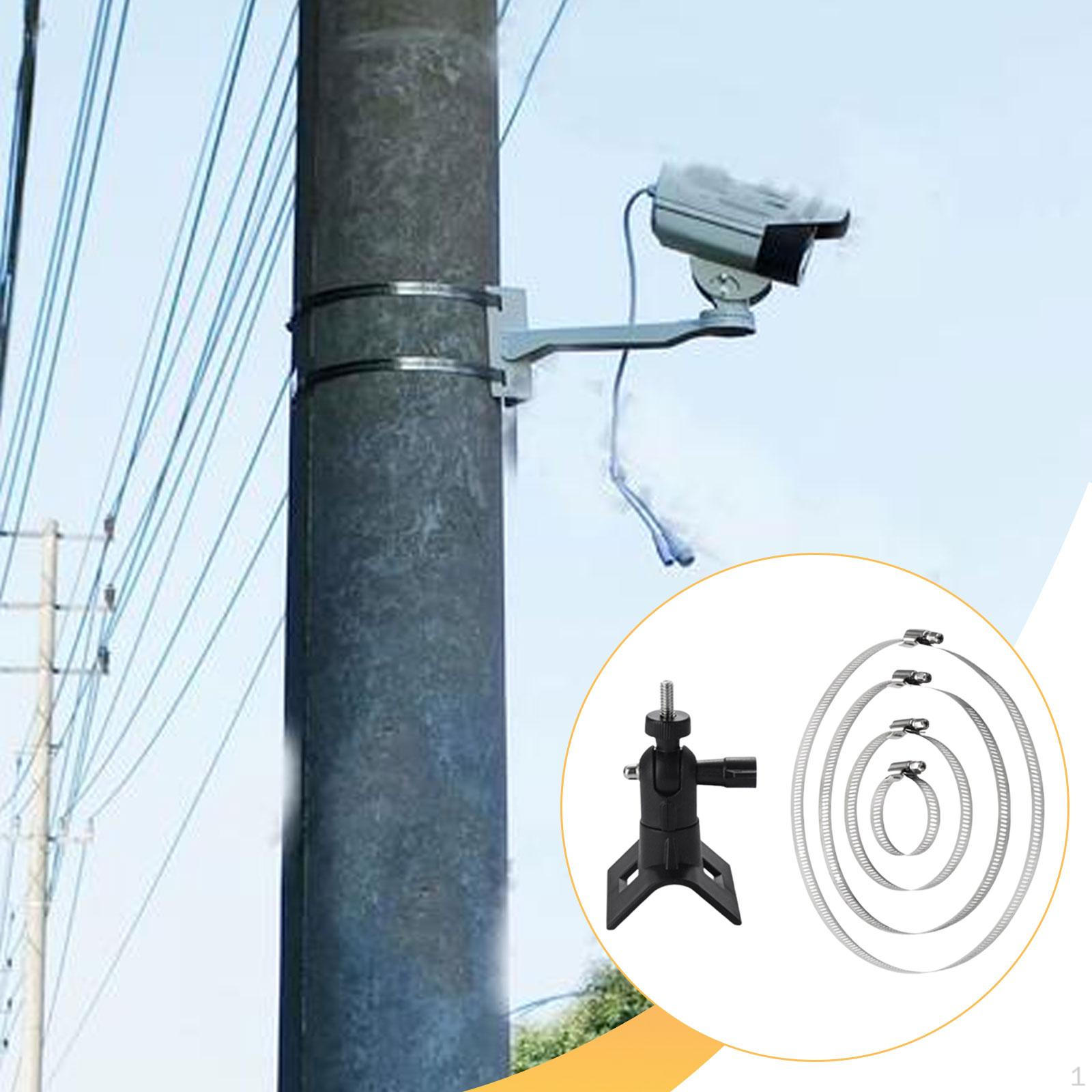 Крепление камеры Трубный монтажный кронштейн Зажим Простая установка Регулируемый Профессиональный Прочный