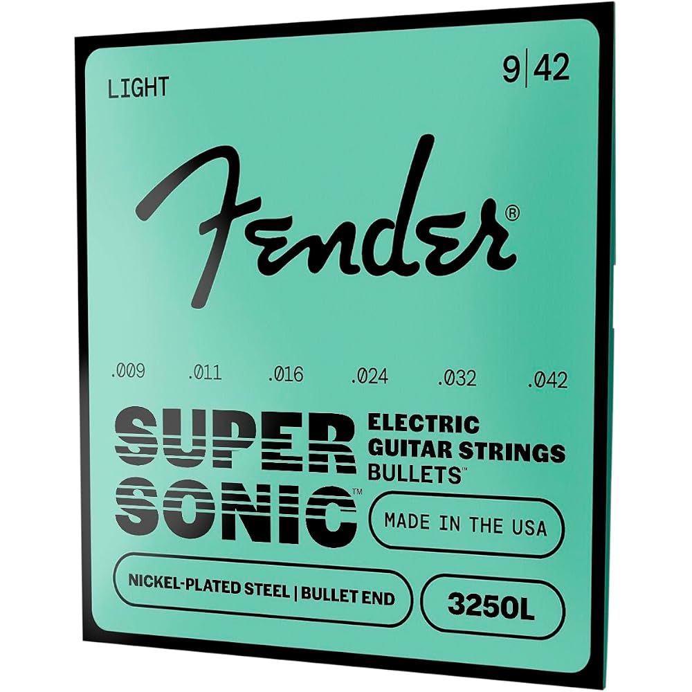 Fender Fender Electric Guitar Strings SuperSonic™ Bullets® 3250L Guitar Strings, Nickel-Plated St...