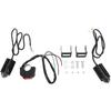 2Pcs Motorcycle LED Spotlight Yellow White High Low Beam Spot Lamp 8 to 80V