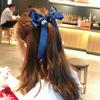 Fashion Korean BowKnot Hair Ties Scrunchies Women Girls Elastic Hair Bands Band Long Ribbon Bow Ponytail Accessories