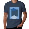 Blu Tshirt Casual Daily Wear Short Sleeve Top