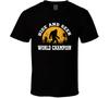 Hide And Seek World Champion Big Foot Sasquatch Funny T Shirt