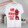 Hazbin Comedy Angel Dust Harajuku Man T Shirts Tees Shirt Tops Design Short-Sleeved Aesthetic Anime T Shirt