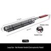 Iron Stainless Steel BBQ Grilling Basket with Wooden Handle