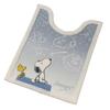 Senko Snoopy Toilet Starry Sky Snoopy Toilet Approximately 80 X 60 Blue Character and Animal 31417 Supplies, Mat, Long, Cm, Gray, Design,